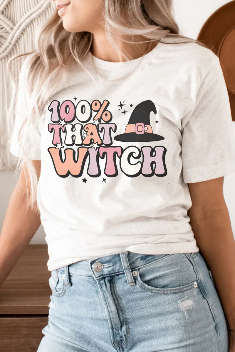 100% That Witch Tri-Blend Short Sleeve Tee