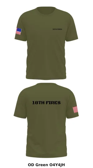 18th Fires  Store 1 Core Men's SS Performance Tee - O4Y4JH