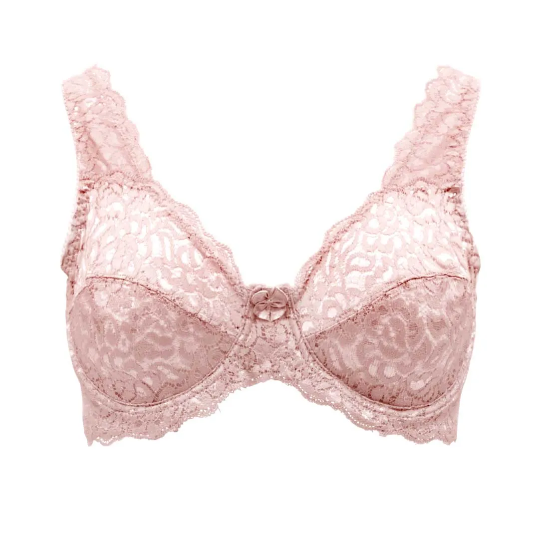 2 Pack Stretch Lace Unpadded Bras