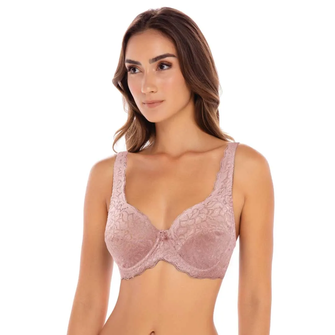 2 Pack Stretch Lace Unpadded Bras