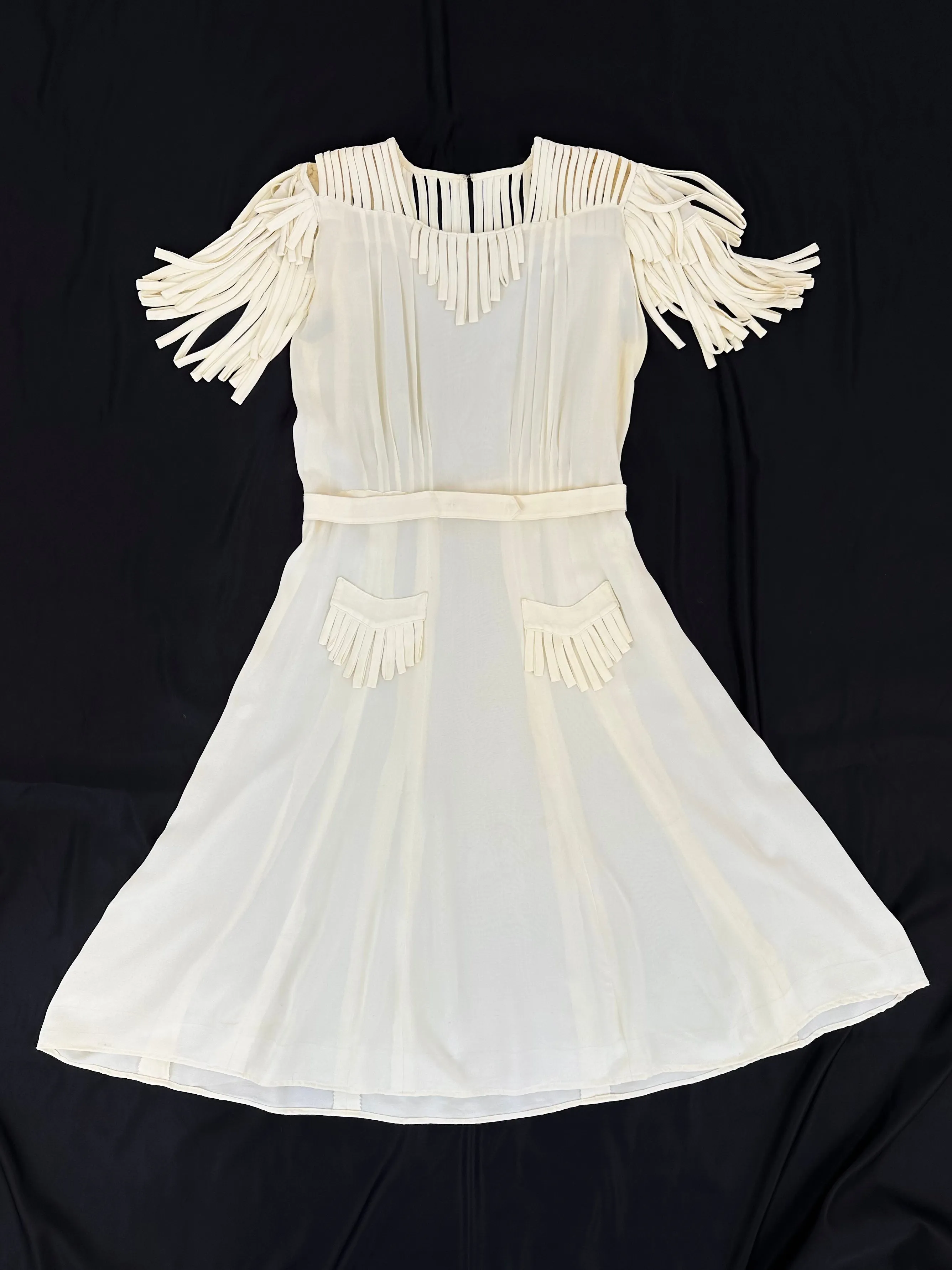 20s Crepe Carwash Dress