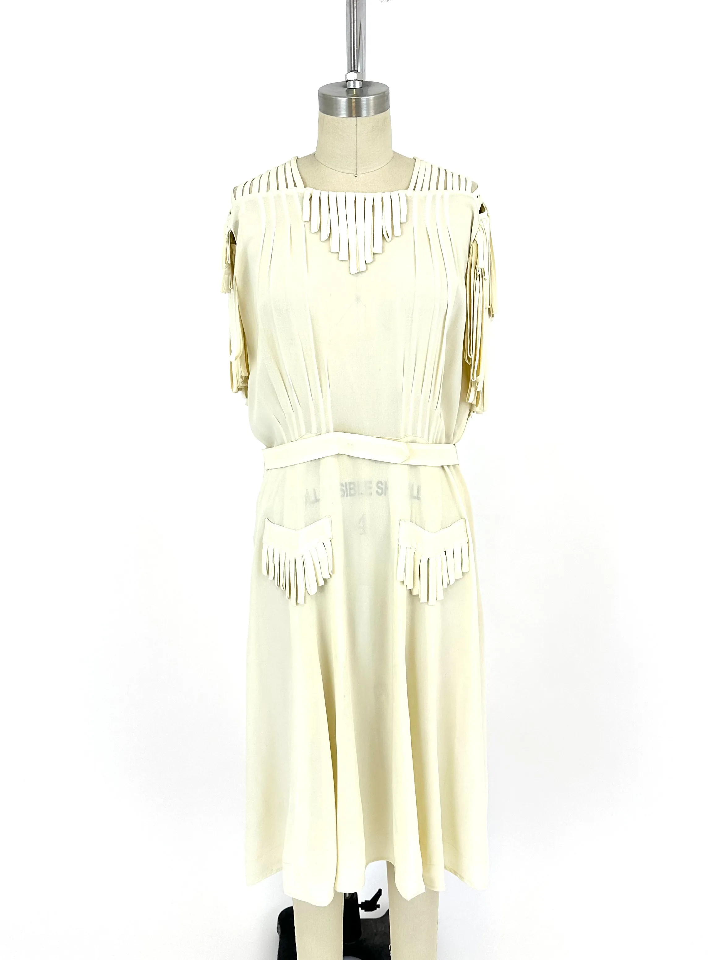 20s Crepe Carwash Dress