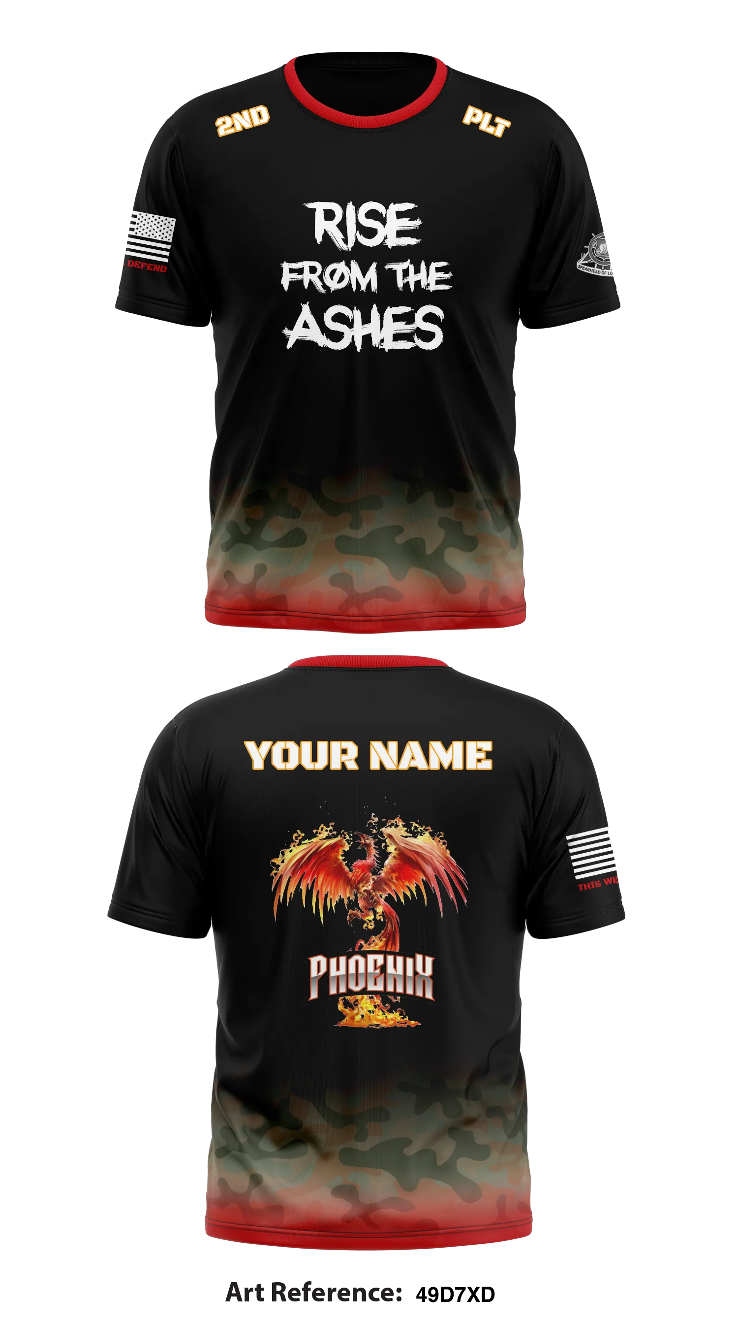 2ND PLT Phoenix Store 1 Core Men's SS Performance Tee - 49d7xd