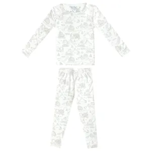 2pc Long Sleeve Pajama Set - Gage