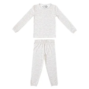 2pc Long Sleeve Pajama Set - Oat