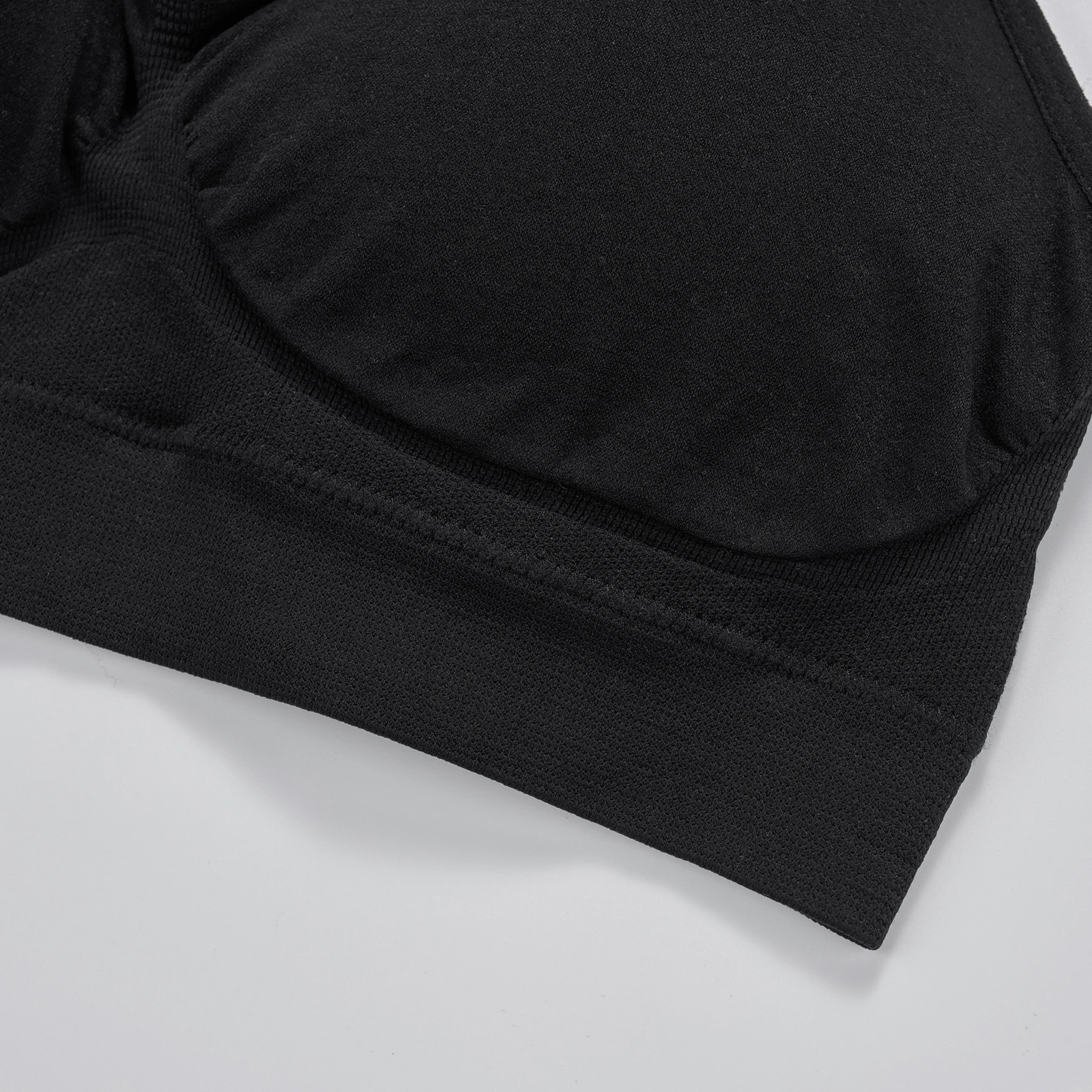 3 Pack Padded Seamless Comfort Bra - Black / White / Nude