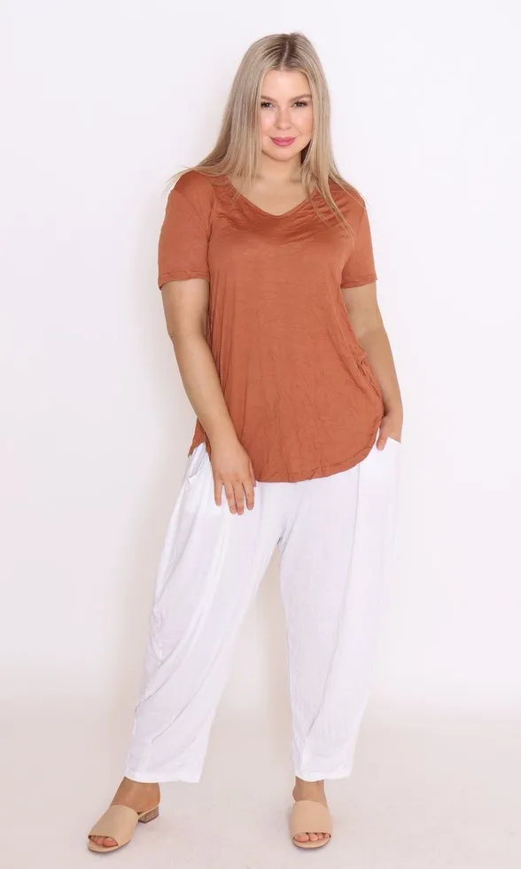 7718 Loose fitting pants