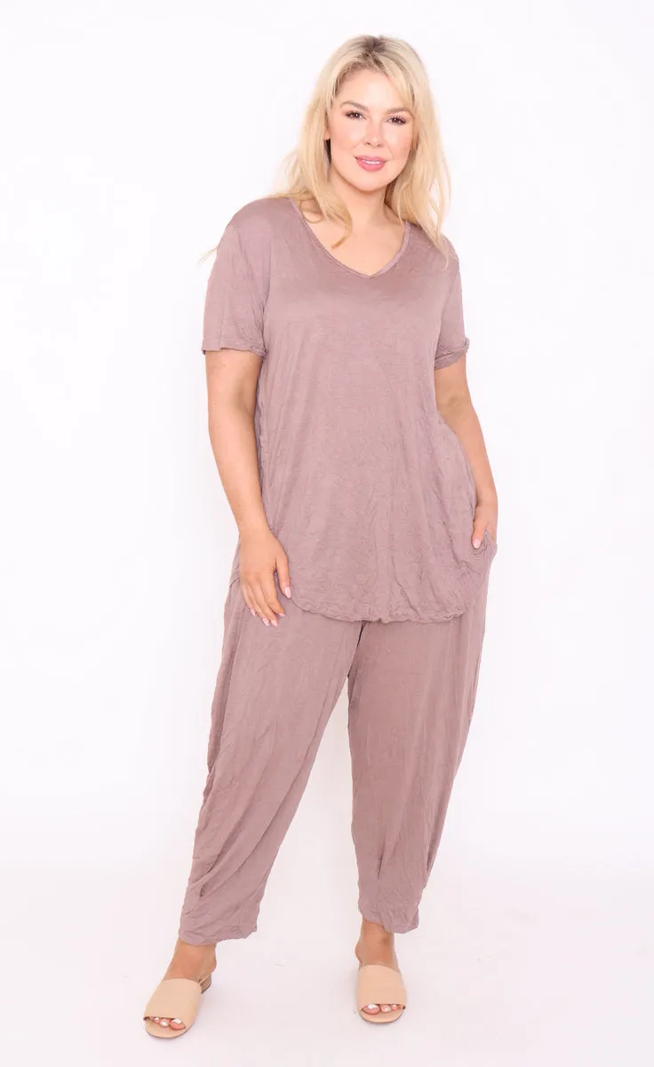 7718 Loose fitting pants
