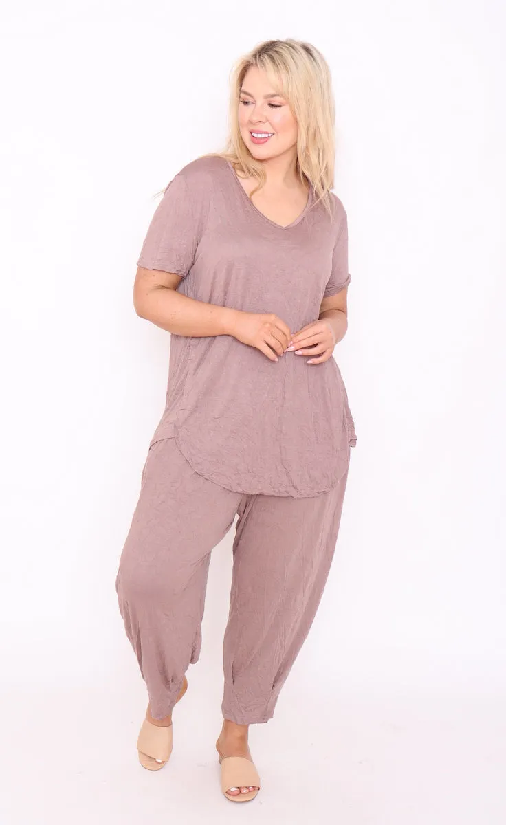 7718 Loose fitting pants