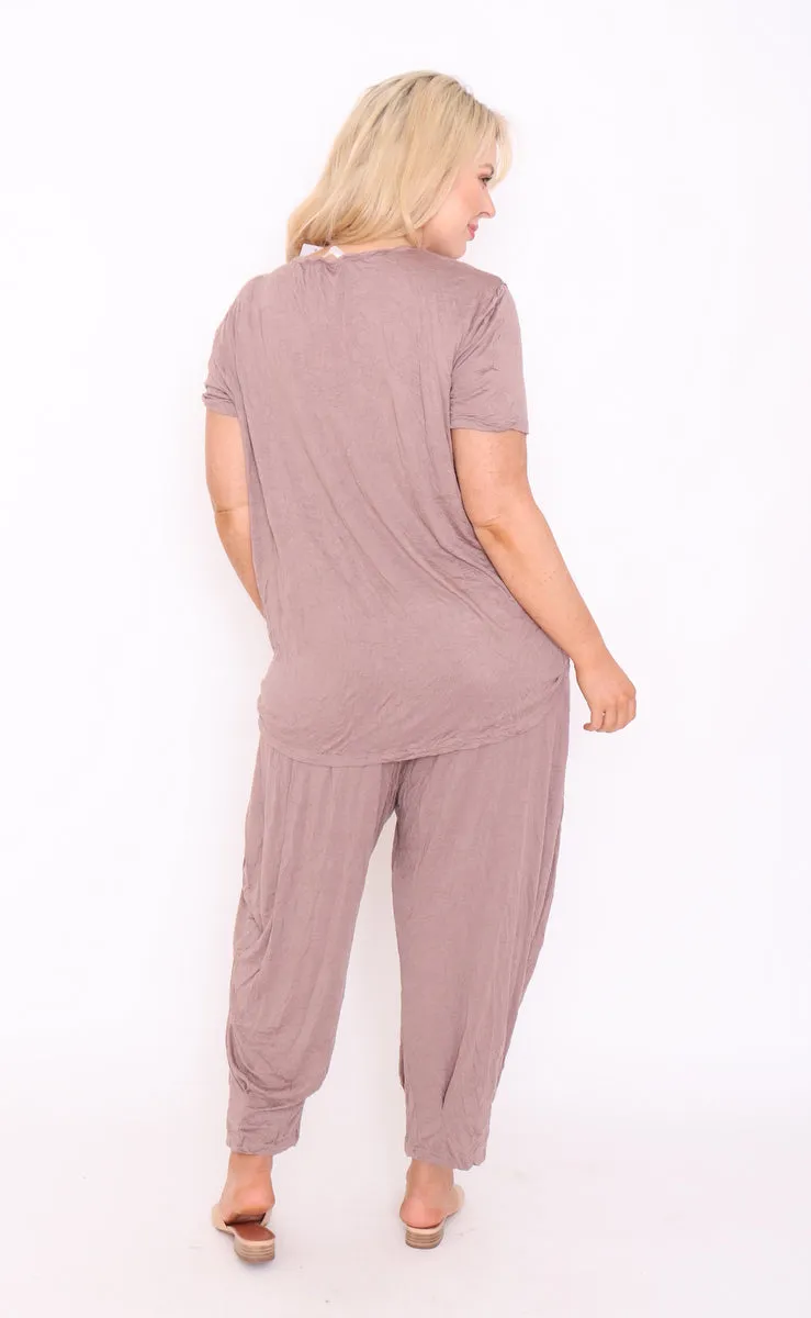 7718 Loose fitting pants