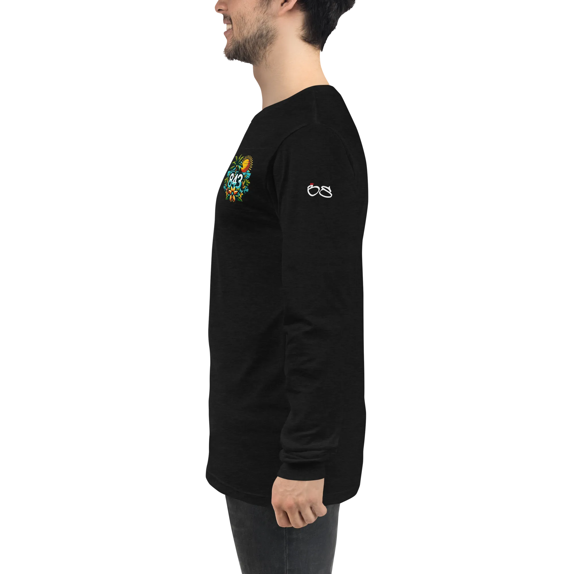 843 Cherry Grove Happy Hour Unisex Long Sleeve Tee