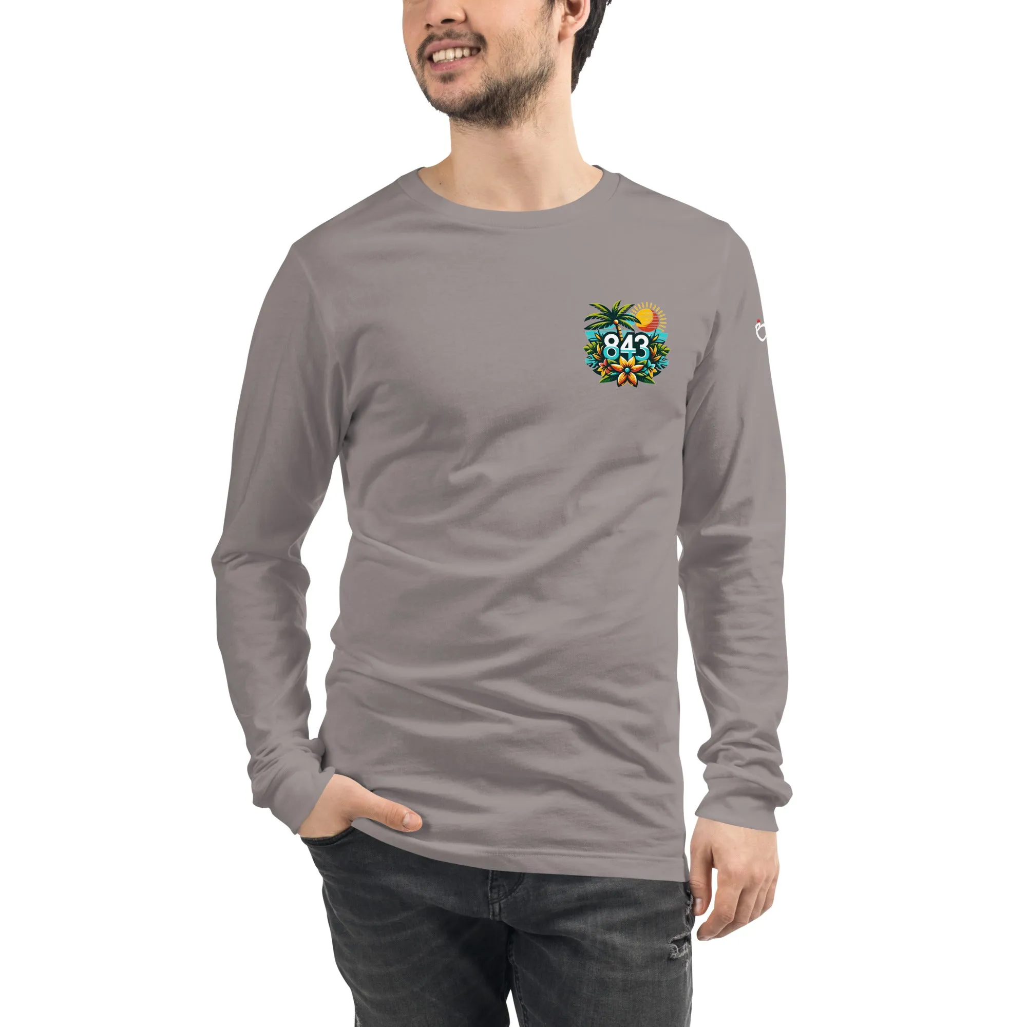843 Cherry Grove Happy Hour Unisex Long Sleeve Tee