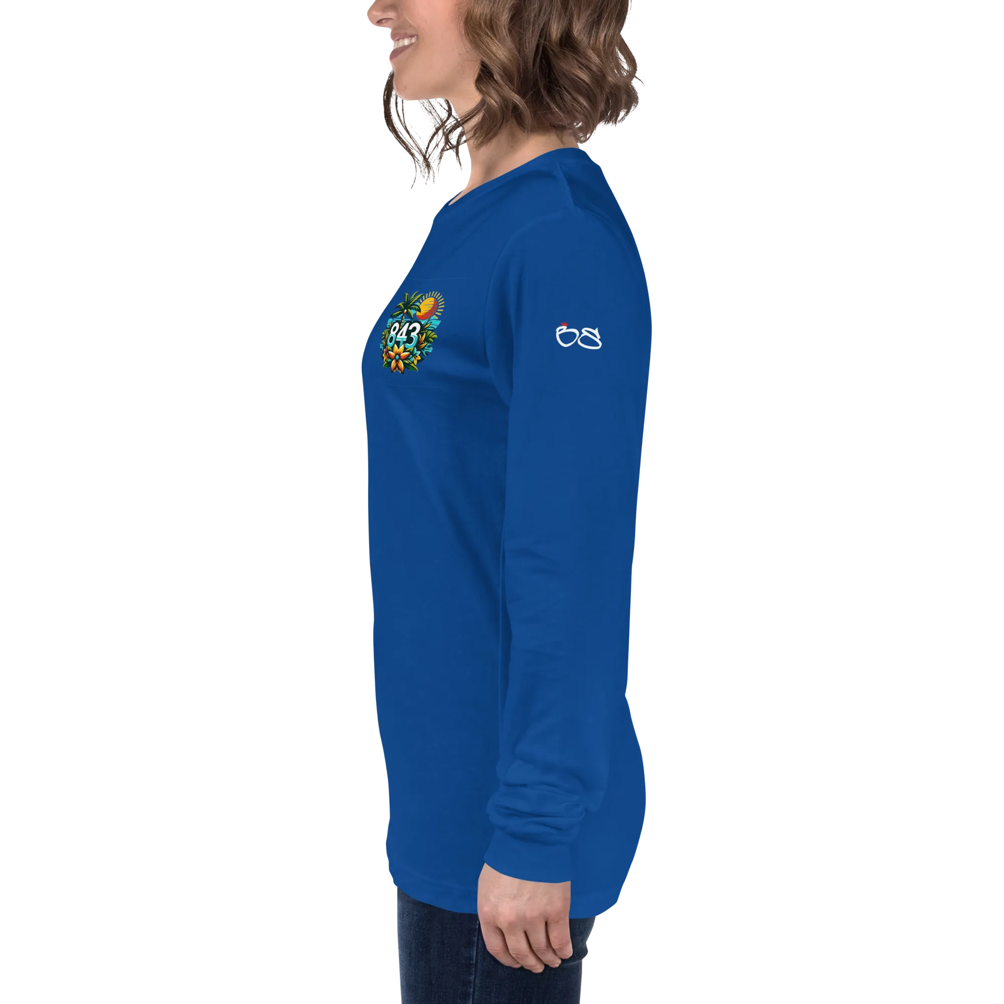 843 Cherry Grove Happy Hour Unisex Long Sleeve Tee