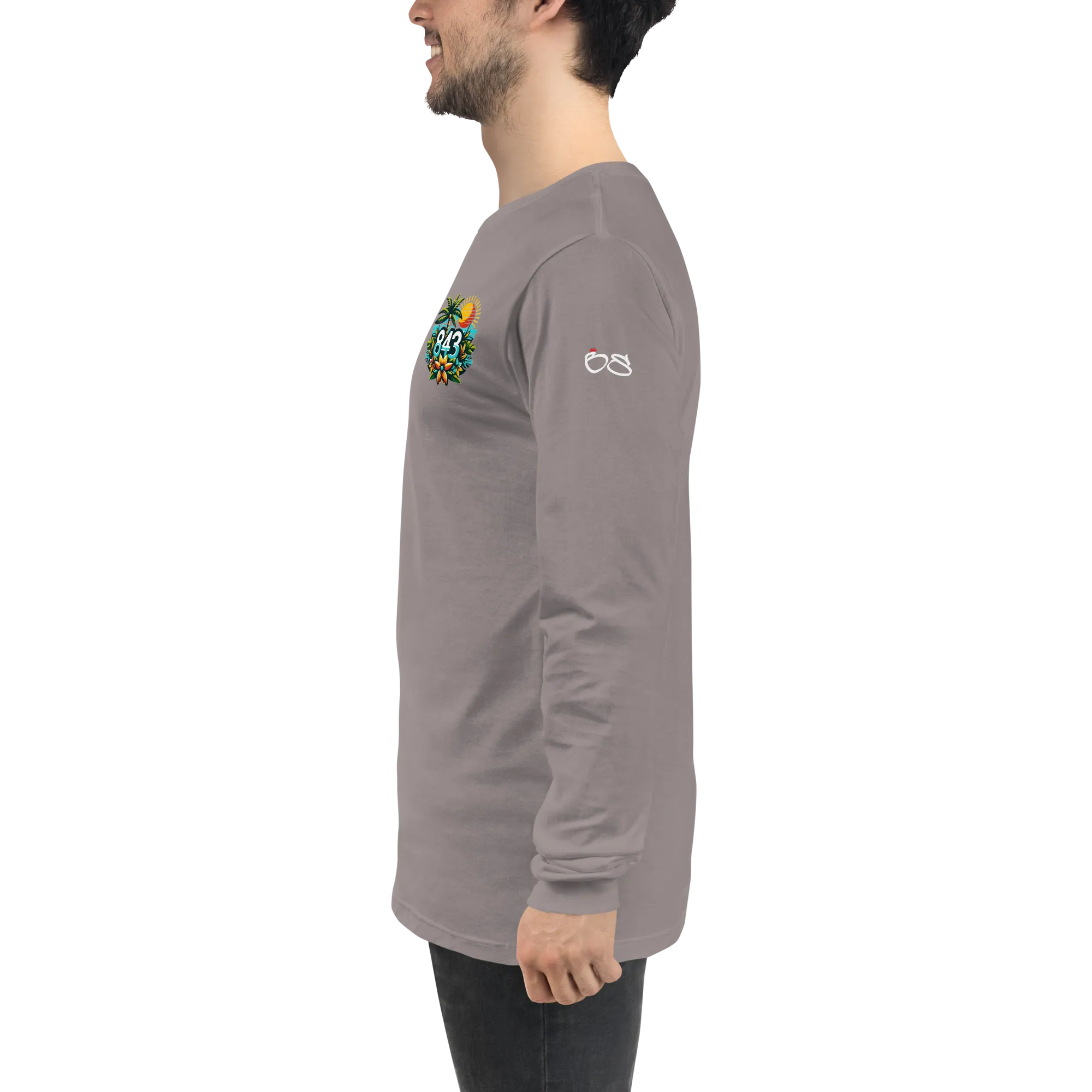 843 Cherry Grove Happy Hour Unisex Long Sleeve Tee