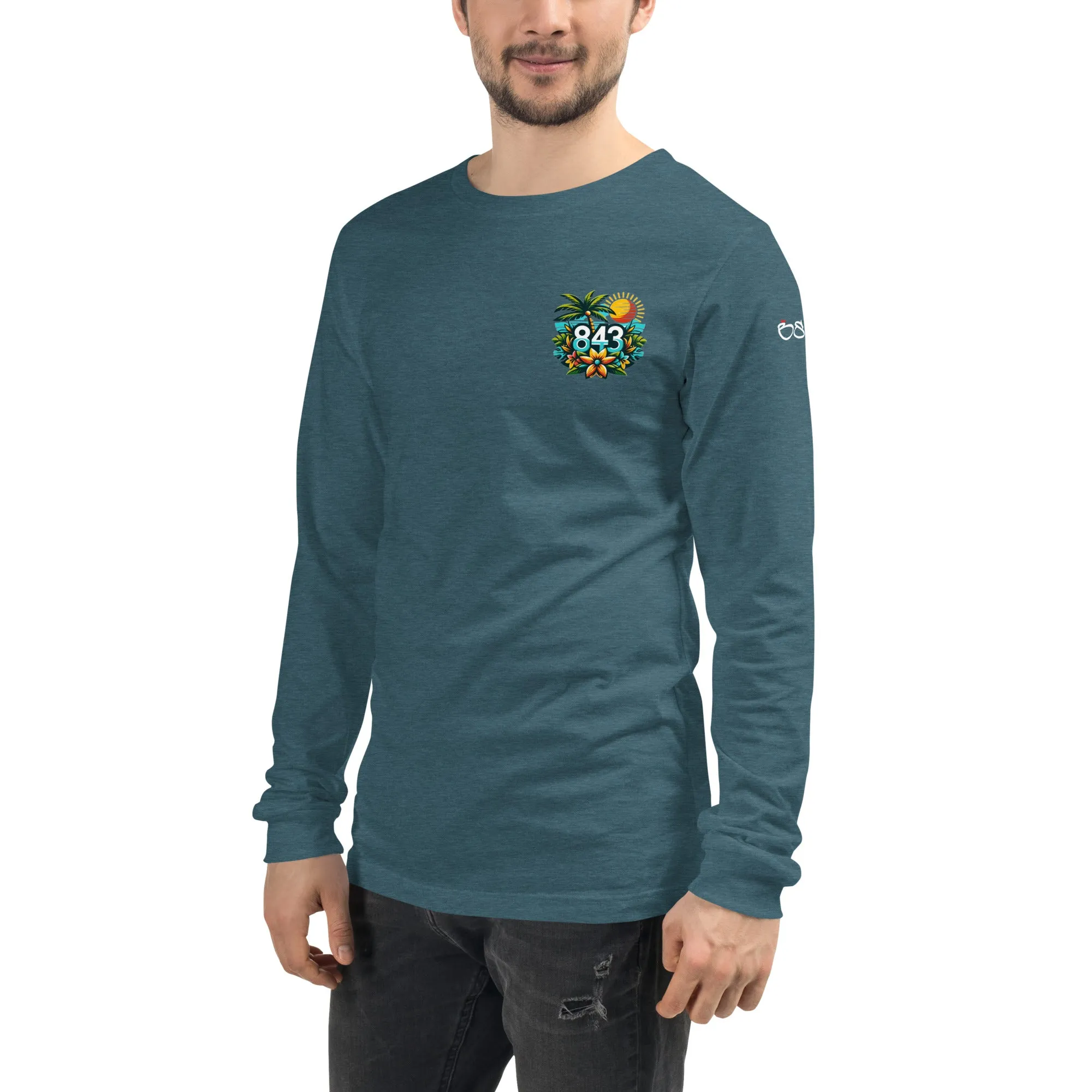 843 Cherry Grove Happy Hour Unisex Long Sleeve Tee