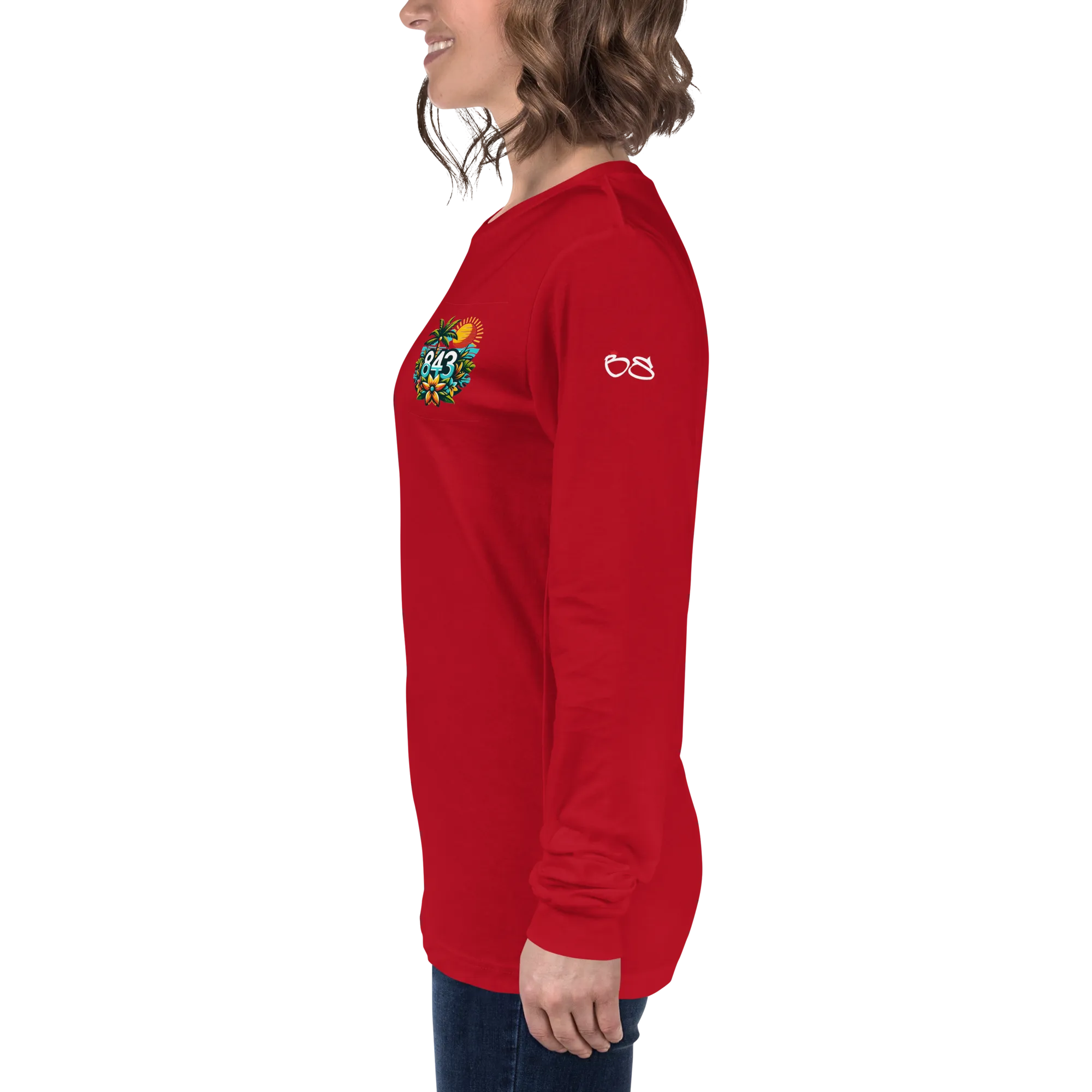 843 Cherry Grove Happy Hour Unisex Long Sleeve Tee