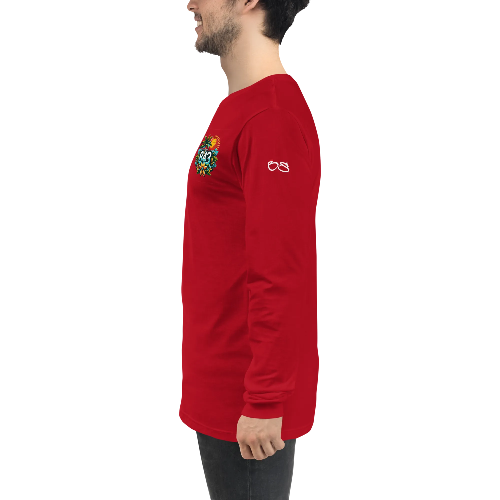 843 Cherry Grove Happy Hour Unisex Long Sleeve Tee