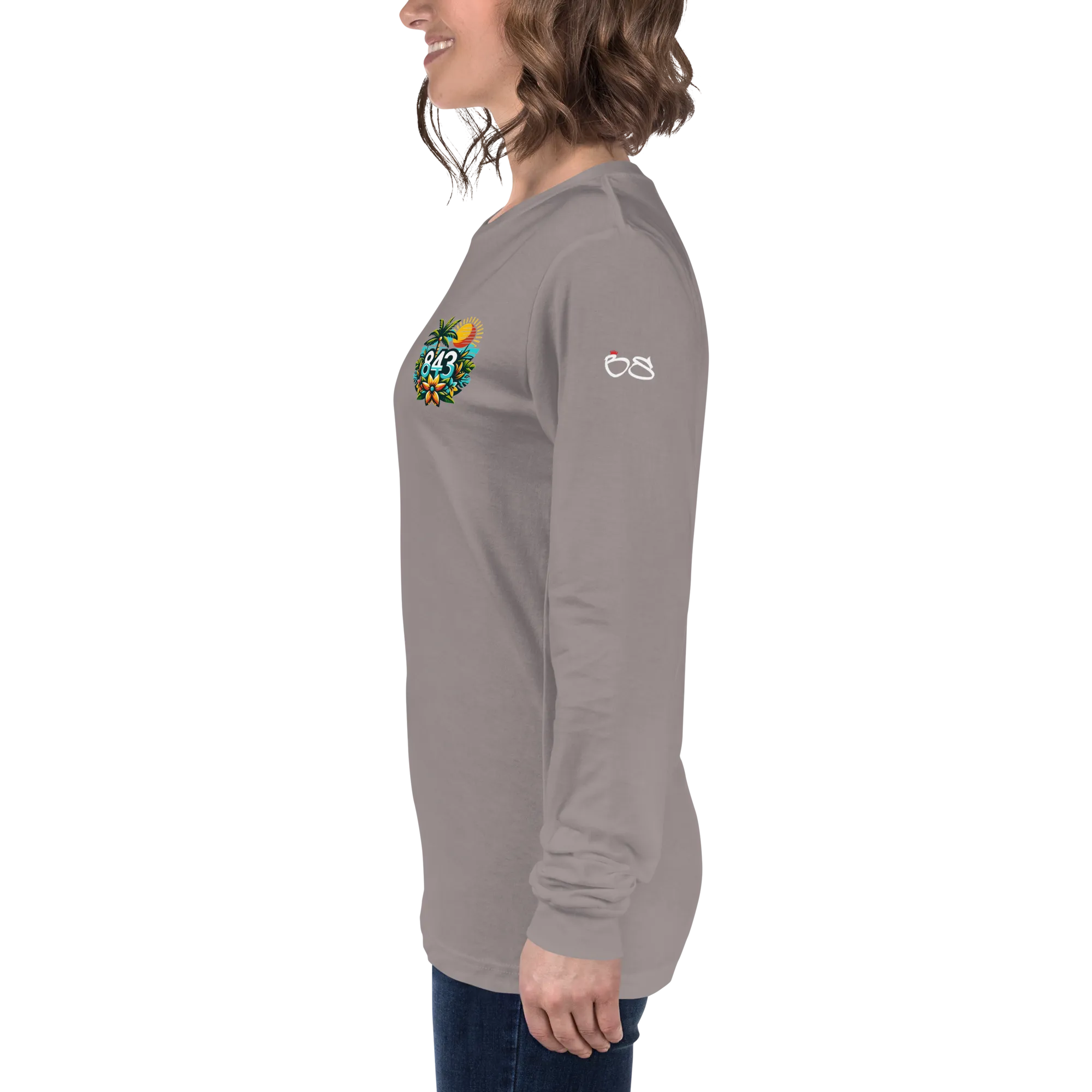 843 Cherry Grove Happy Hour Unisex Long Sleeve Tee