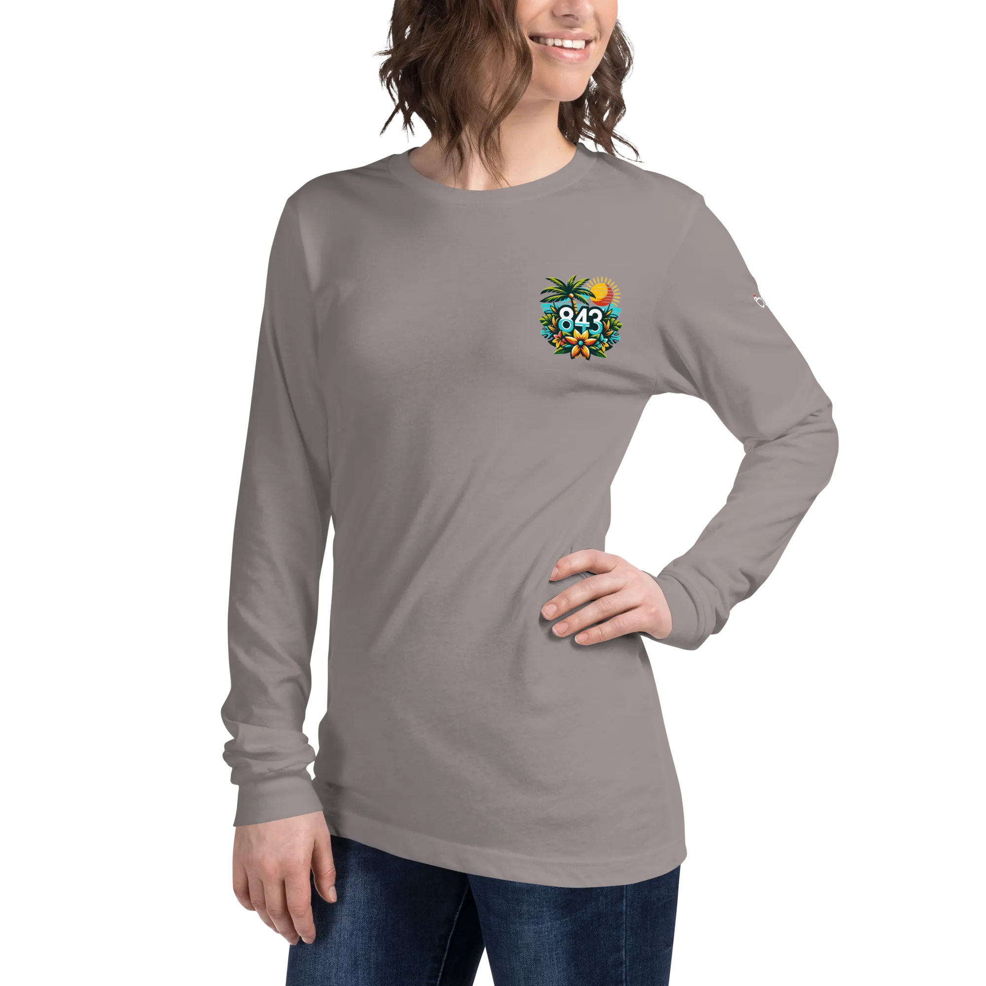 843 Cherry Grove Happy Hour Unisex Long Sleeve Tee