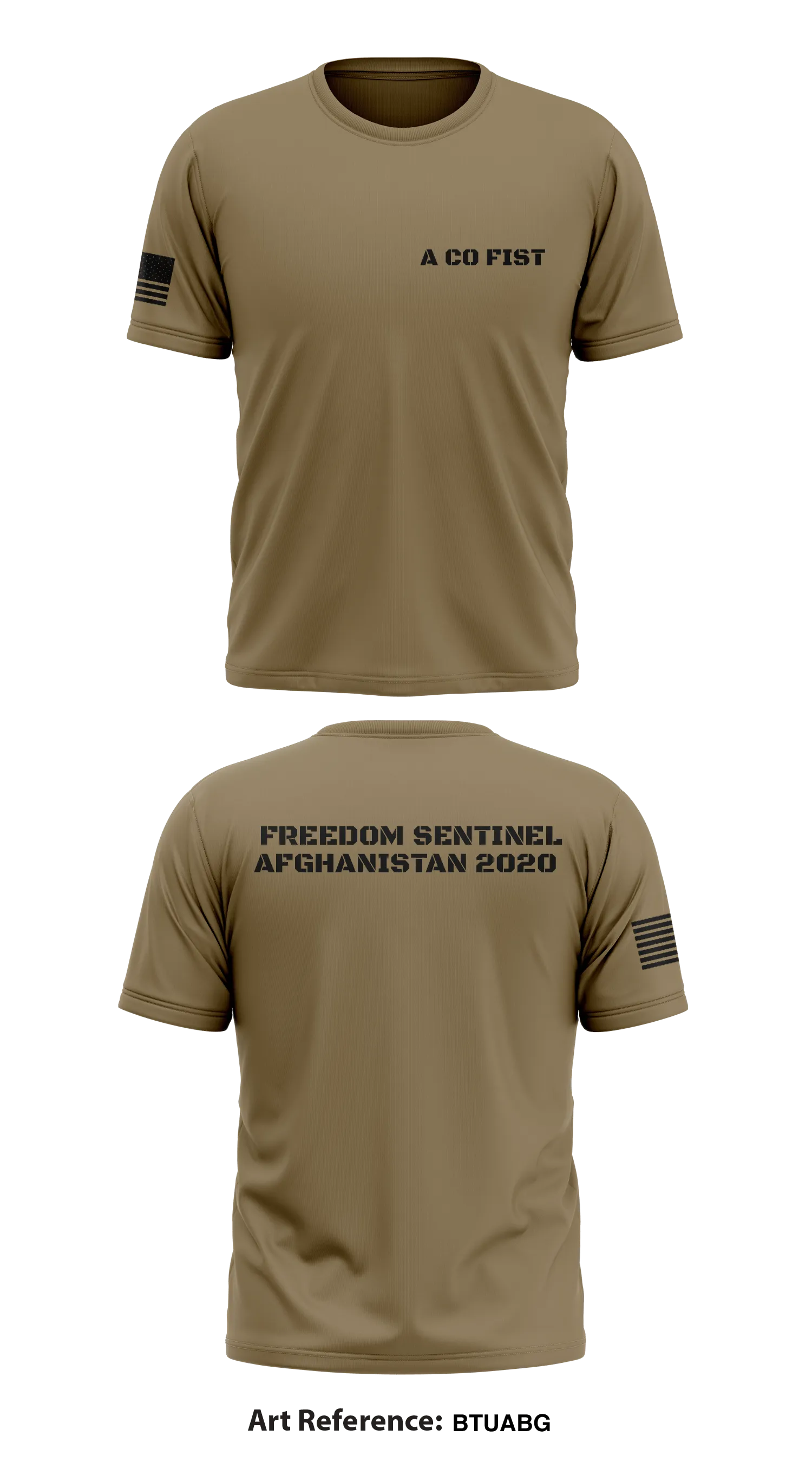 A Co Fist Store 1 Core Men's SS Performance Tee - btuAbg