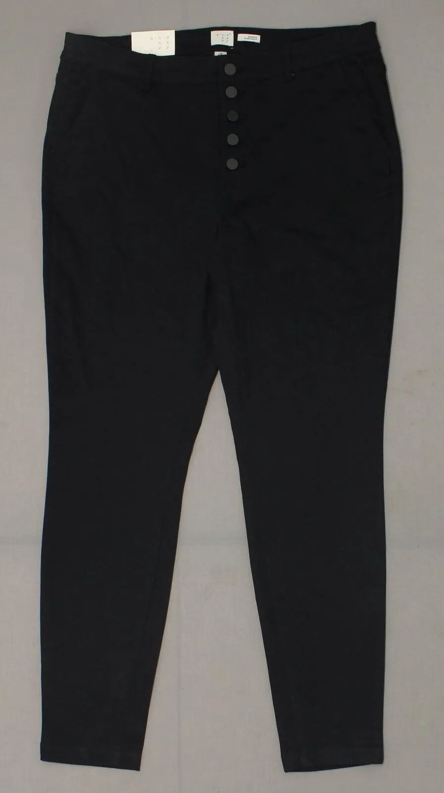 A New Day Women's Skinny Button Front Pants