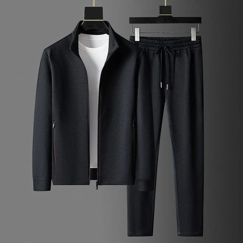 Adrian | Men's Classic Zip-Up Tracksuit Set | Trouser & Top