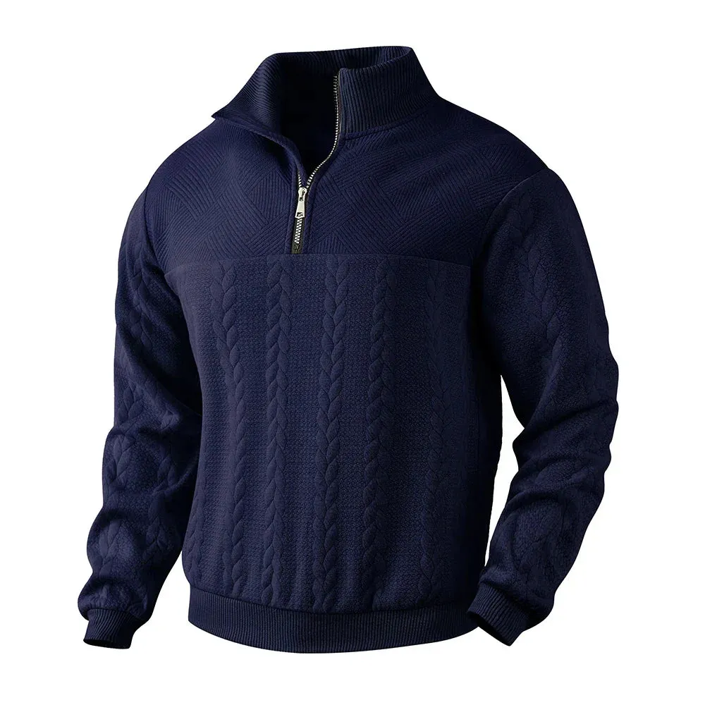 Aidan | Premium Quarter Zip Sweatshirt