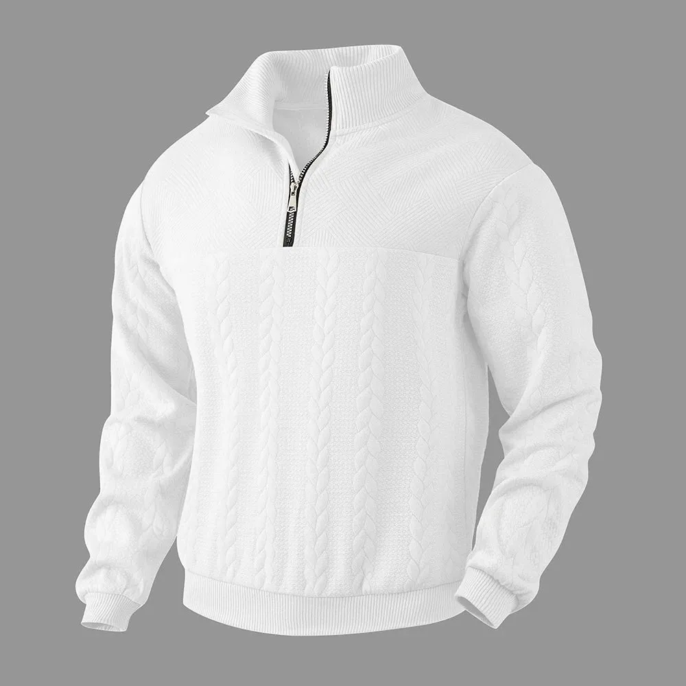 Aidan | Premium Quarter Zip Sweatshirt