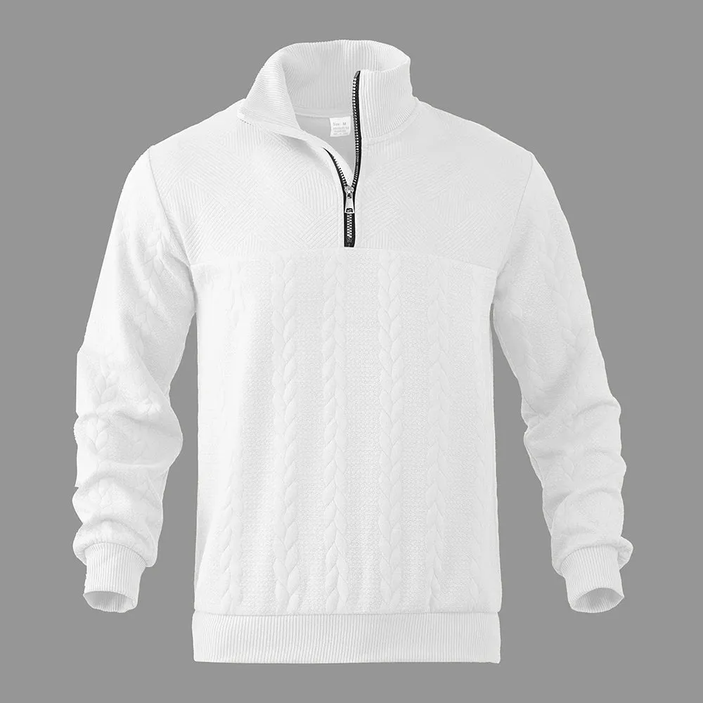 Aidan | Premium Quarter Zip Sweatshirt