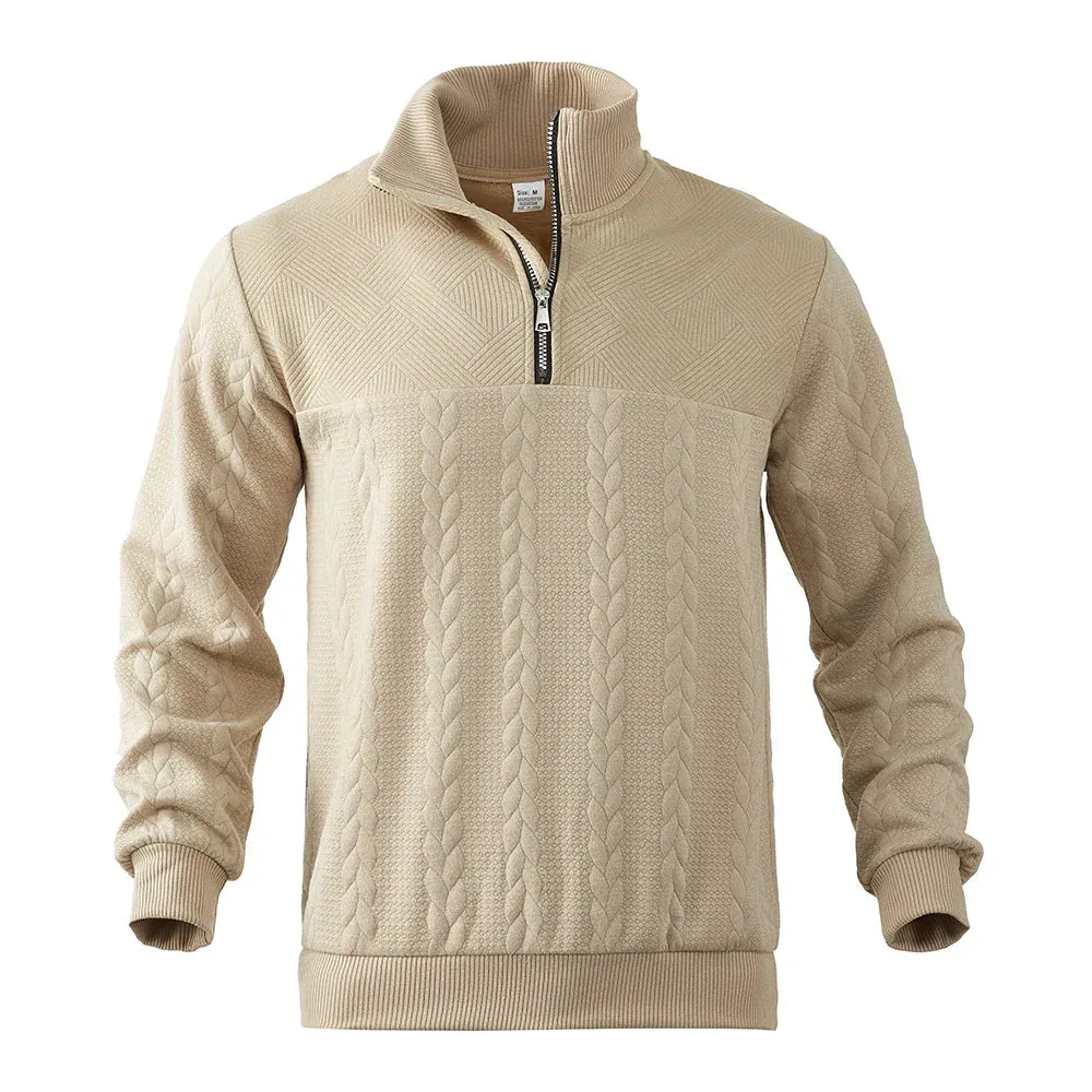 Aidan | Premium Quarter Zip Sweatshirt