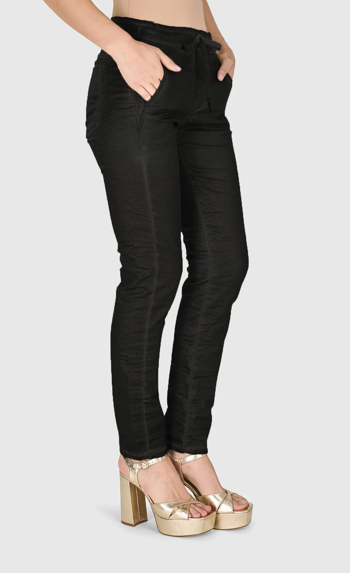 Alembika Black Iconic Stretch Jeans
