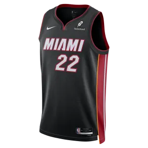 Andrew Wiggins Nike Miami HEAT Icon Black Swingman Jersey