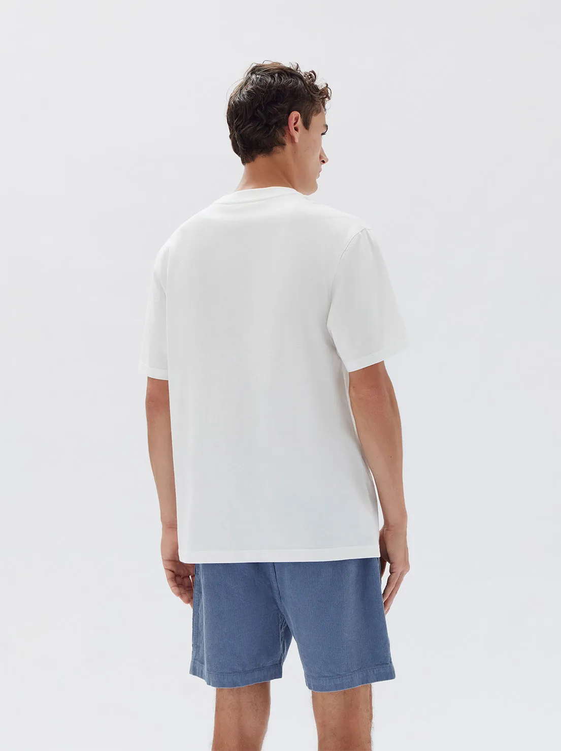 Assembly - Knox Organic Oversized Tee - Antique White