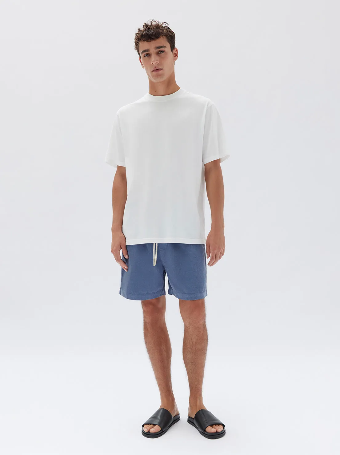 Assembly - Knox Organic Oversized Tee - Antique White