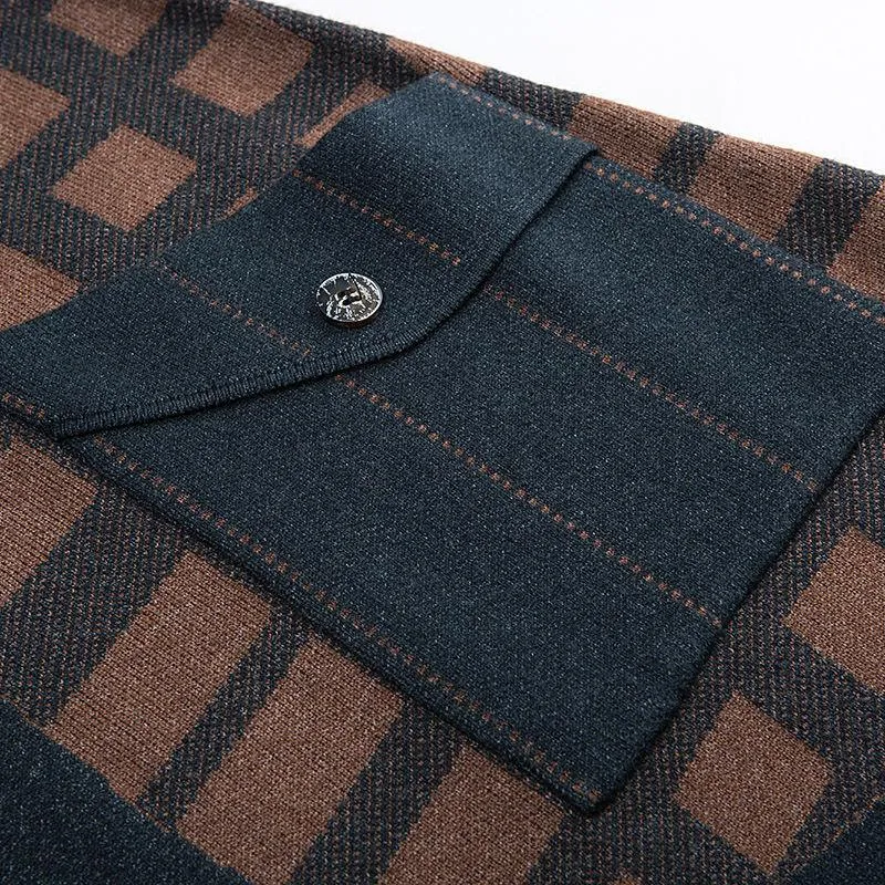 Autumn and Winter Loose Slim Sweater Dress Long Sleeve Large Size Knitted Base Skirt Fashion Casual Women Sweater Dress