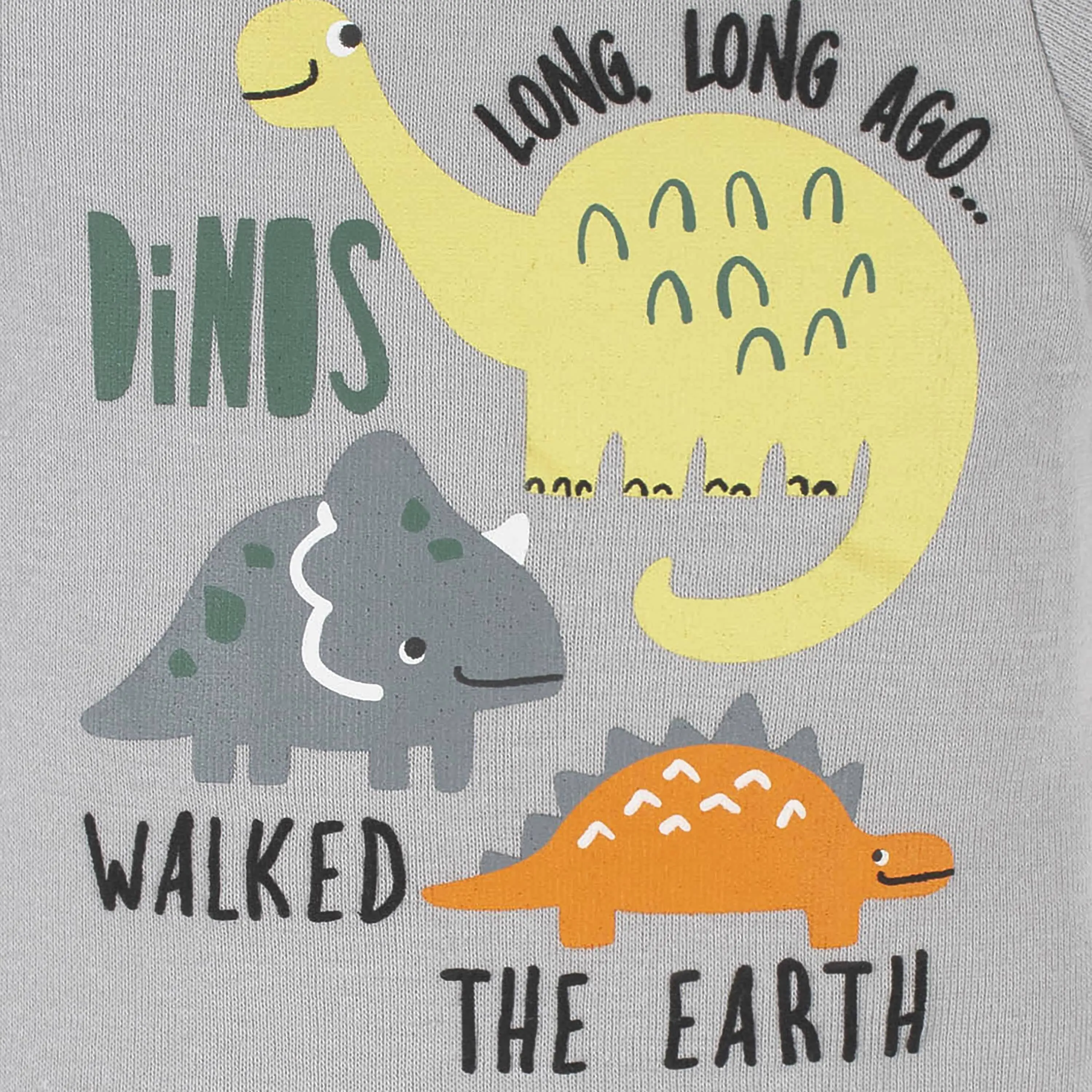Baby Boys 4-Piece Dinosaur Onesies® Bodysuit, Shirt, Shorts, & Pants Set