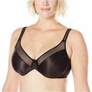 Bali Passion For Comfort Smoothing 38B Underwire Bra New with Tags, Black & Nude, Retails $44 