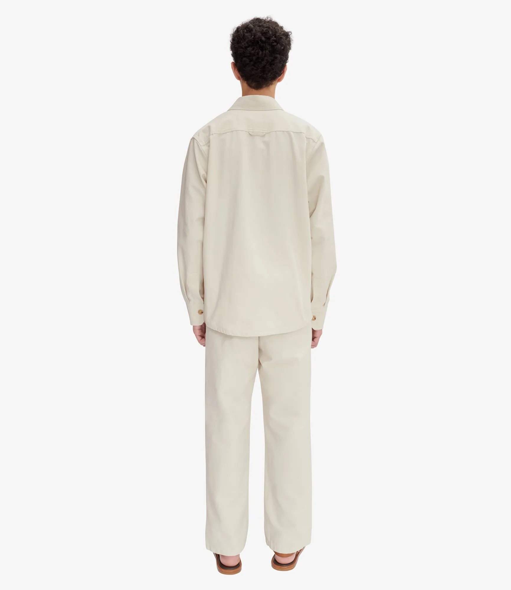 Basile Brodée Poitrine overshirt