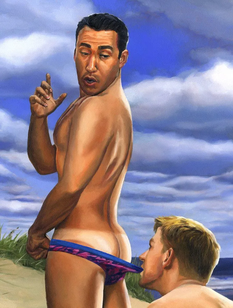 Beach Bum, Starring Alan Ilagan print