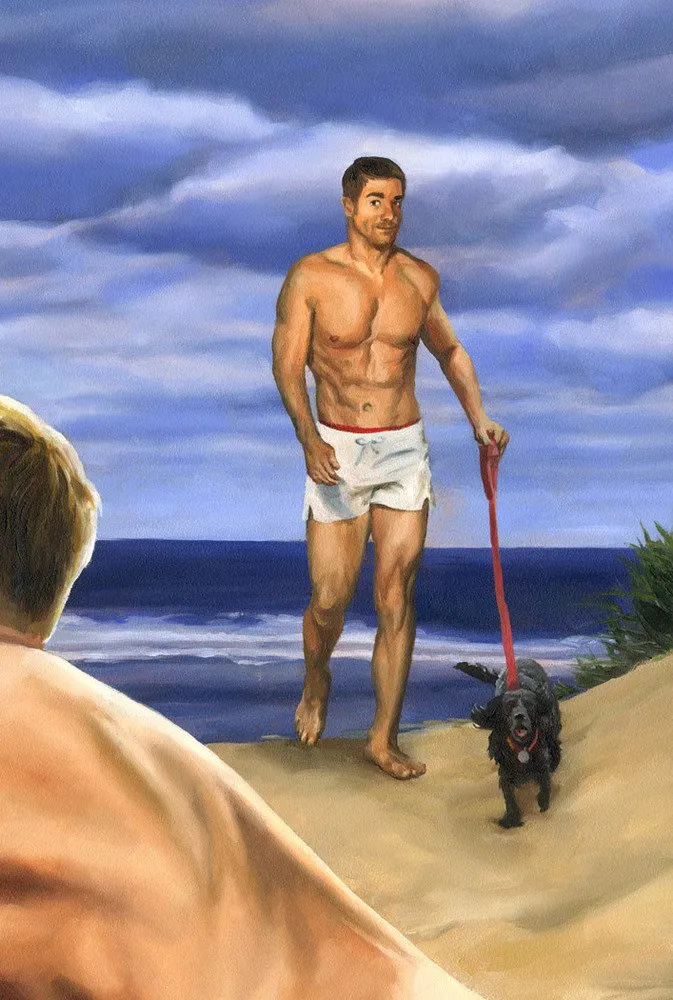 Beach Bum, Starring Alan Ilagan print