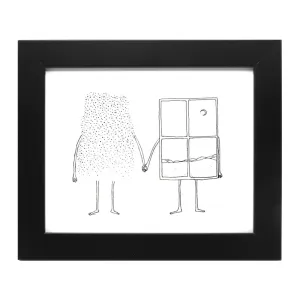 Beautiful Weirdos #2 (Framed Print)