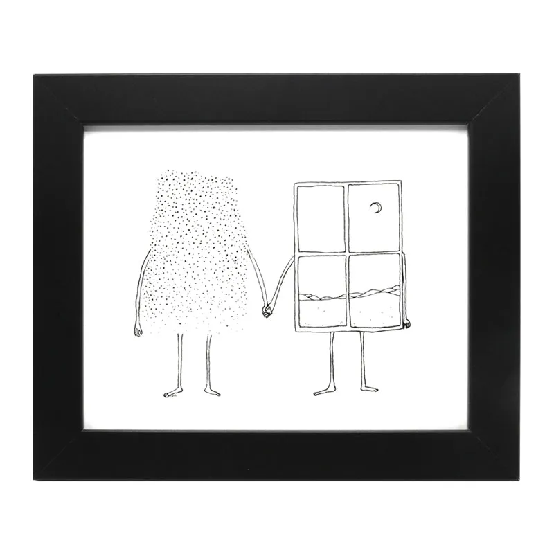 Beautiful Weirdos #2 (Framed Print)