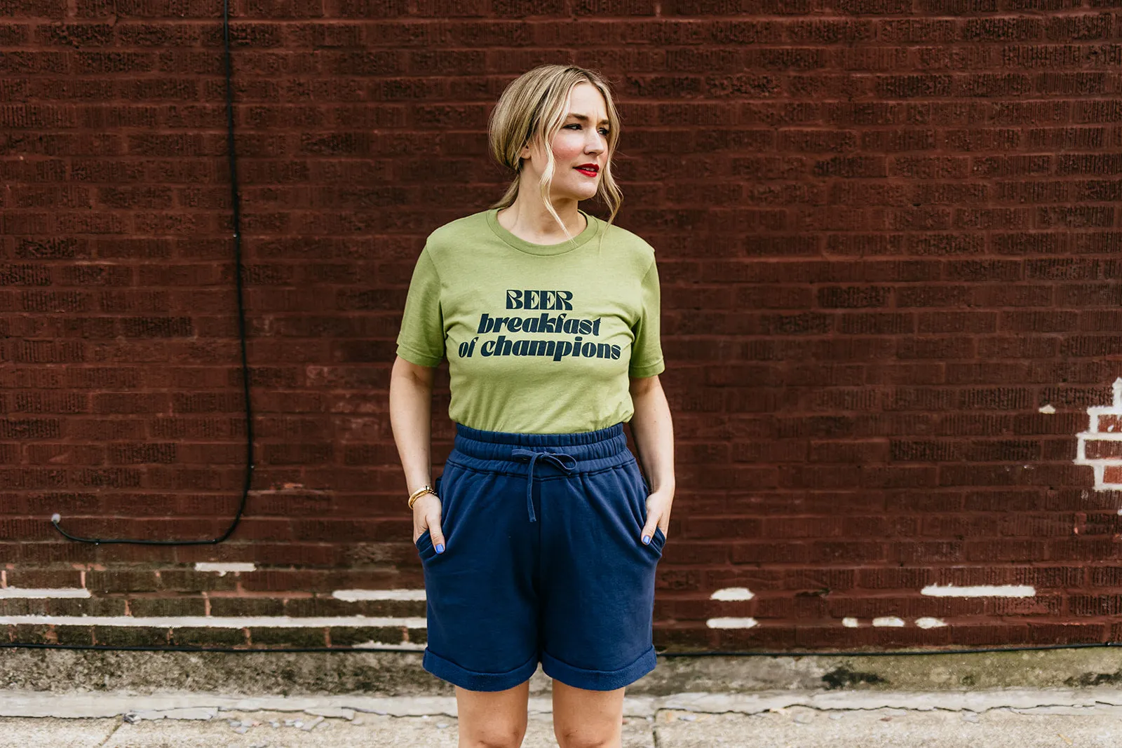 beer breakfast of champions tee