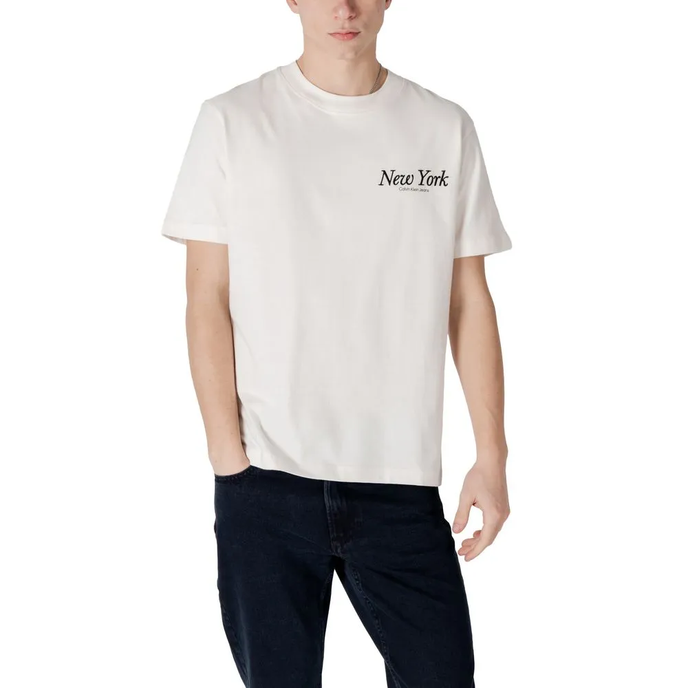 Beige Cotton T-Shirt