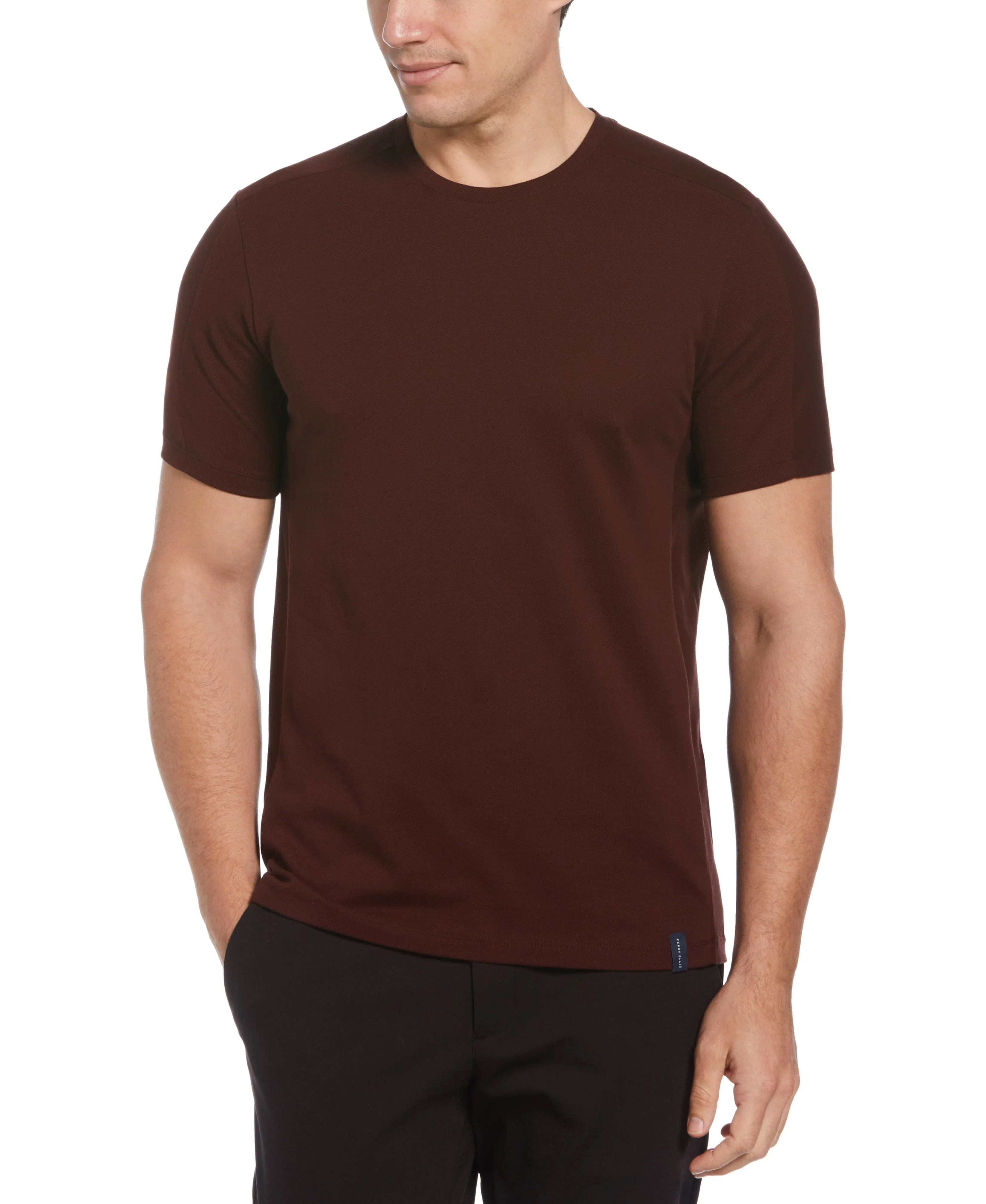 Big & Tall Texture Block Tee