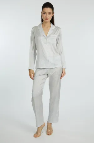 Bliss Angel White Short Sleeve & Pant PJ Set