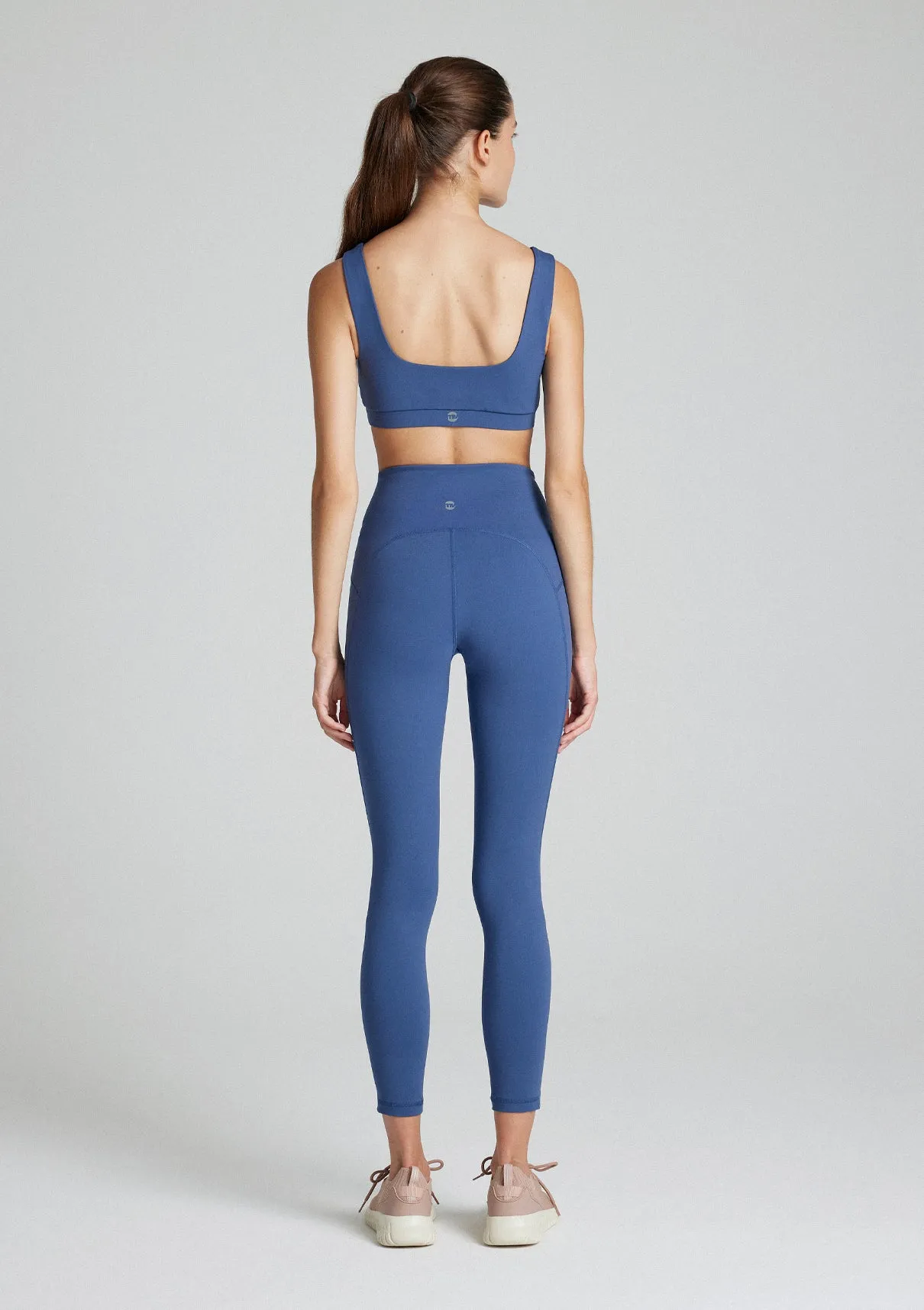 Blue Active Thin Strap Top