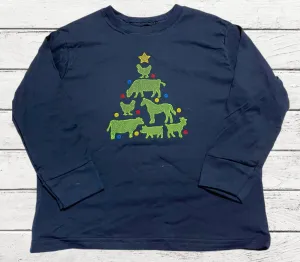 Boy’s Farm Animal Christmas Tree Tee-Wholesale