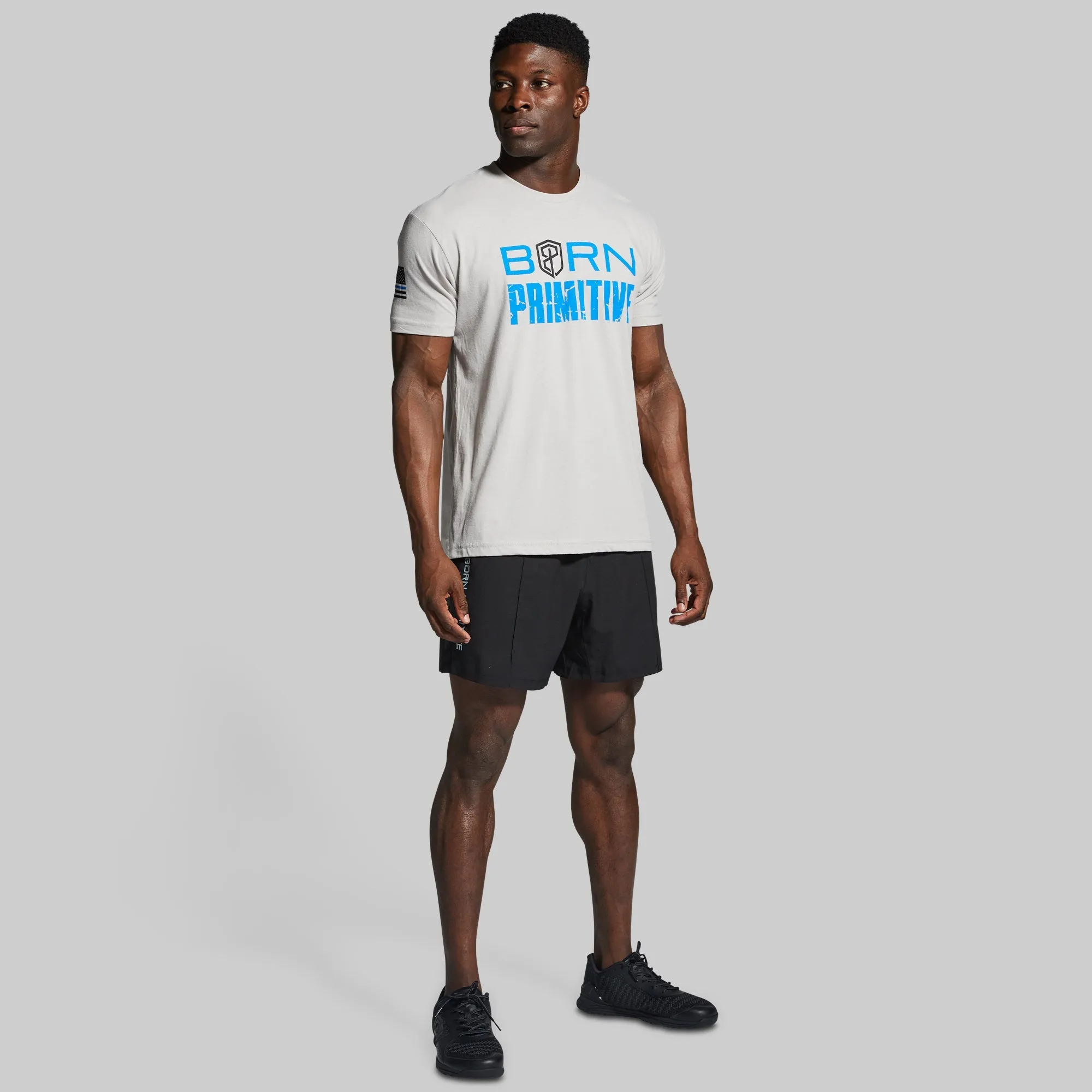 Brand Tee (Thin Blue Line)