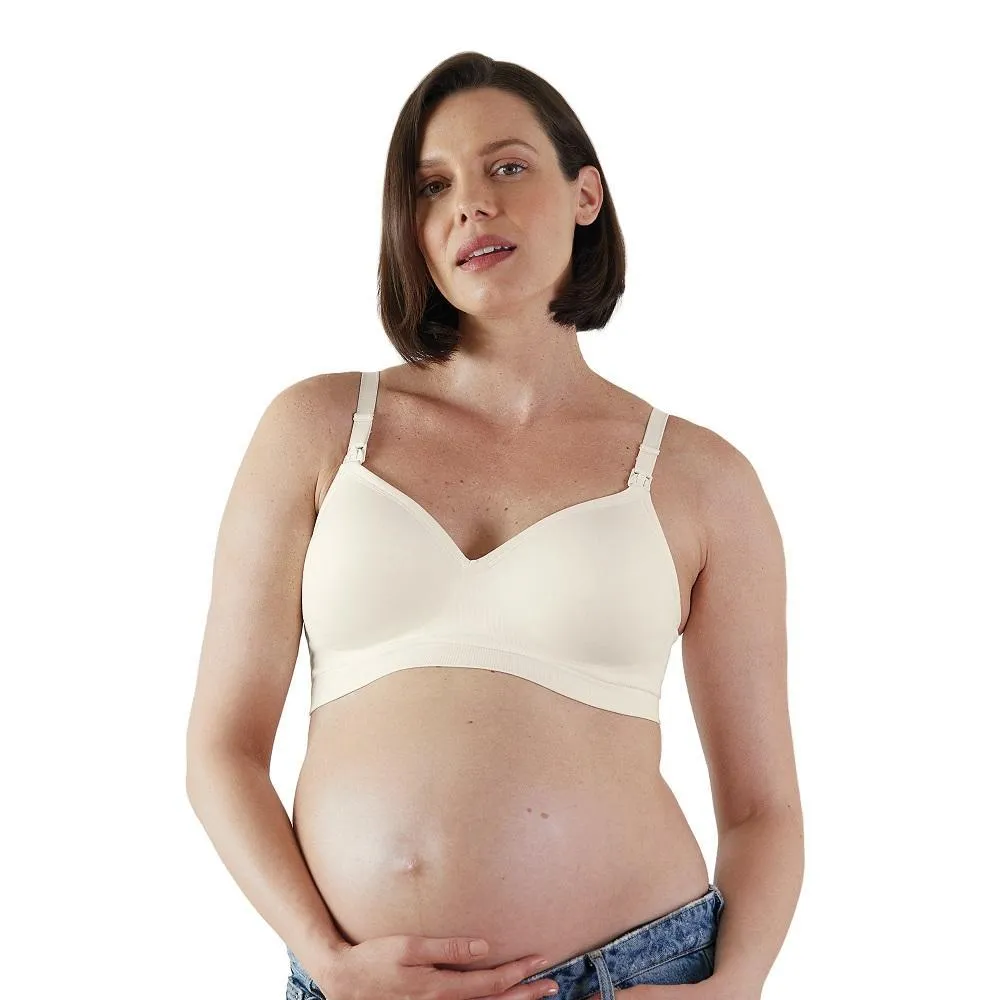 Bravado Plunge Nursing Bra (Antique White)